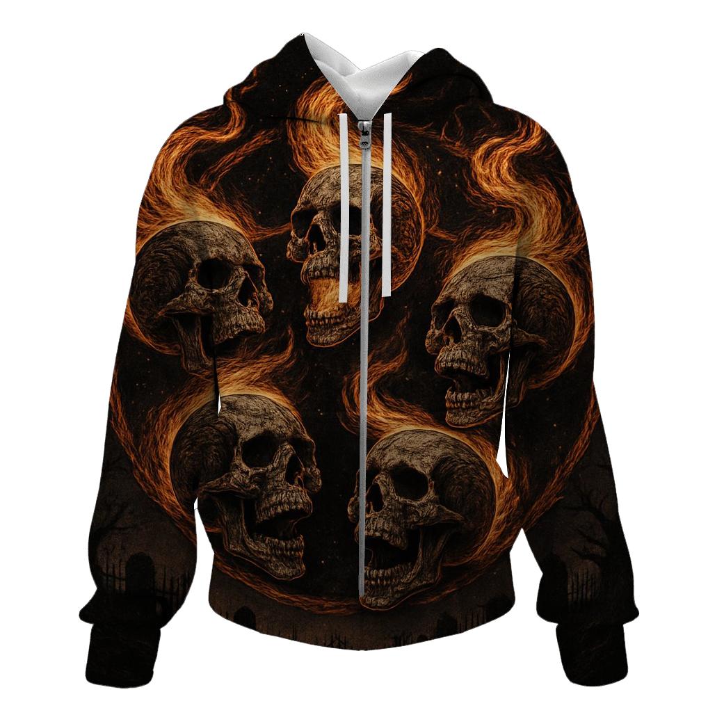 Obsidian Choir Of The Skull Lanterns printed hoodies
