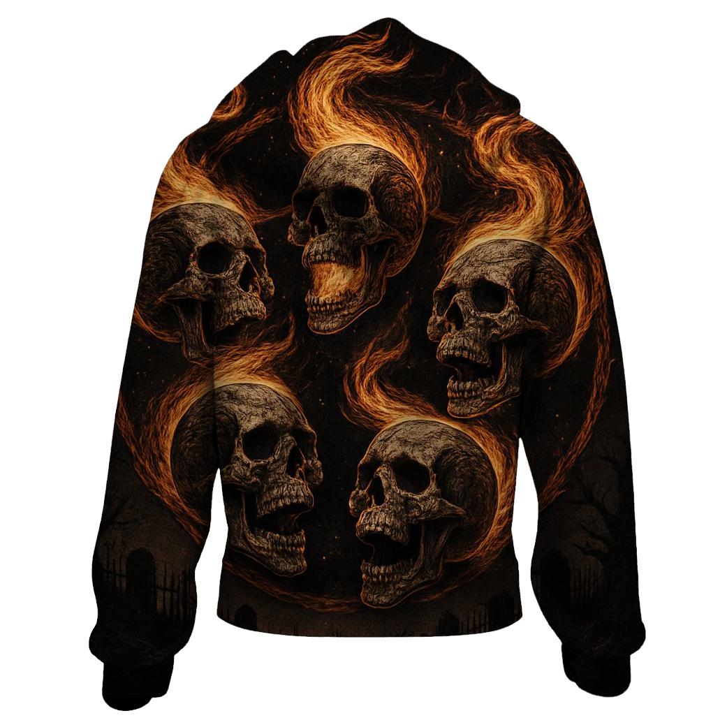 Obsidian Choir Of The Skull Lanterns printed hoodies