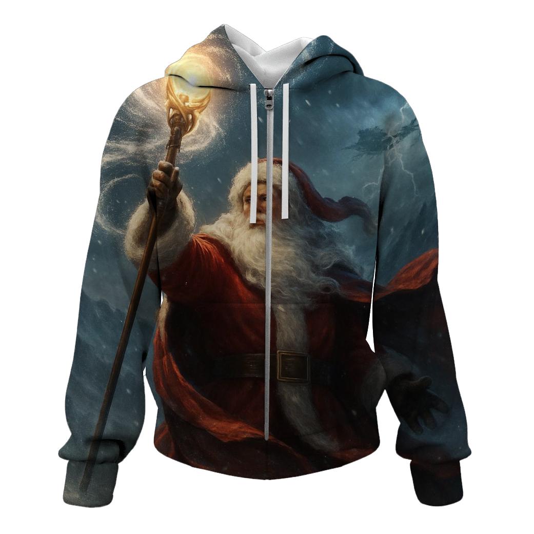 Epic Santa Stormcaller Cape zip-up hoodies