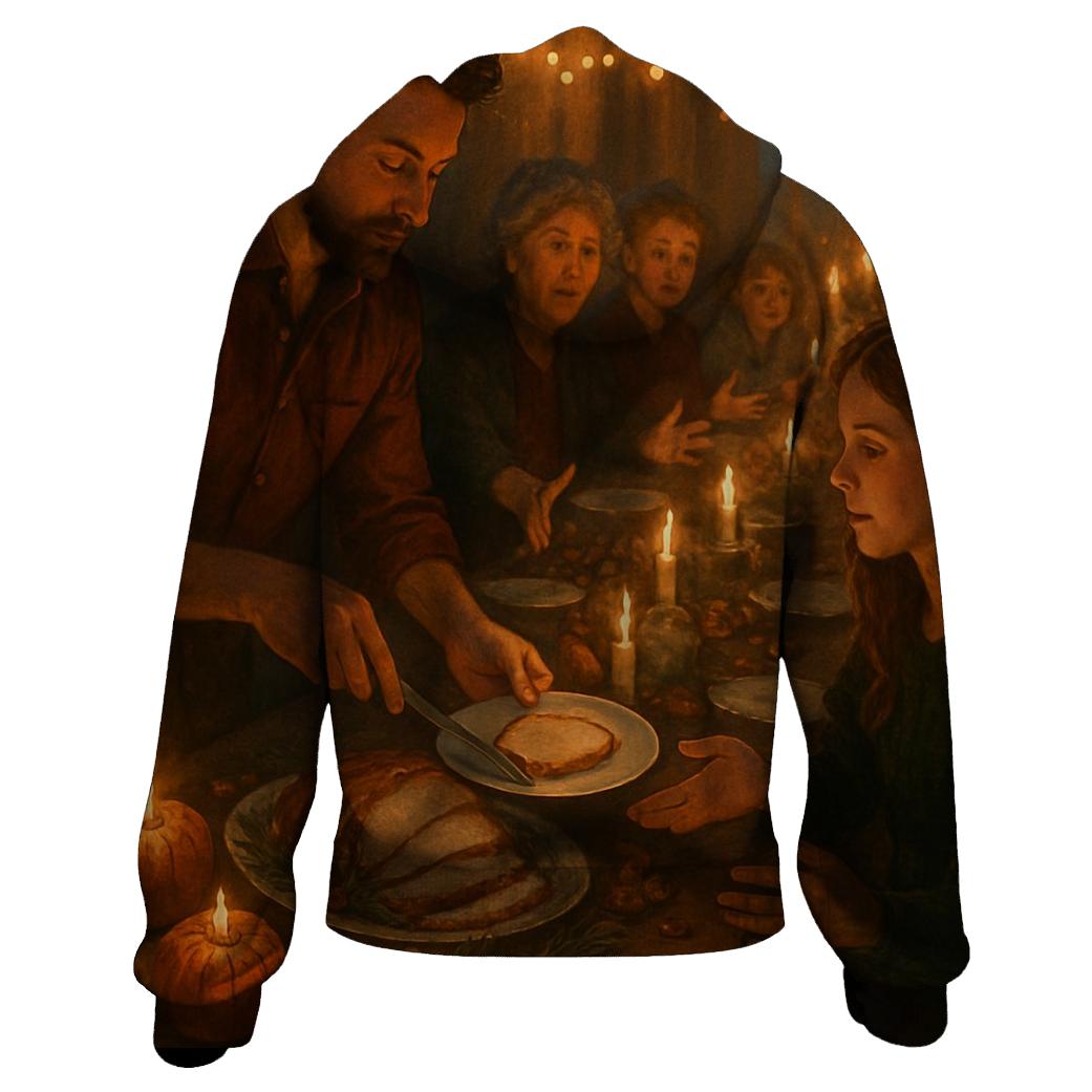 First Slice Shared At Long Table graphic hoodies