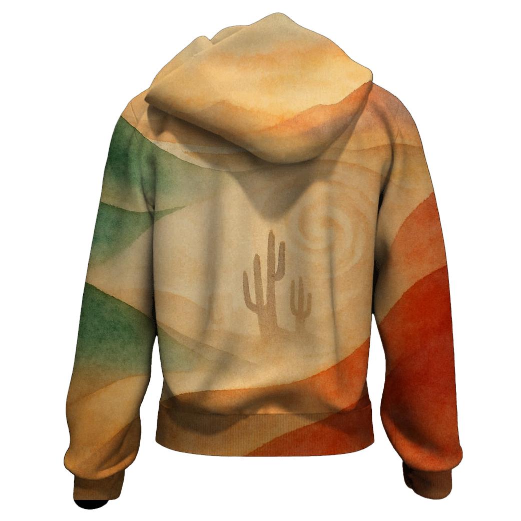 Mexico Desert Flag Mirage custom hoodies