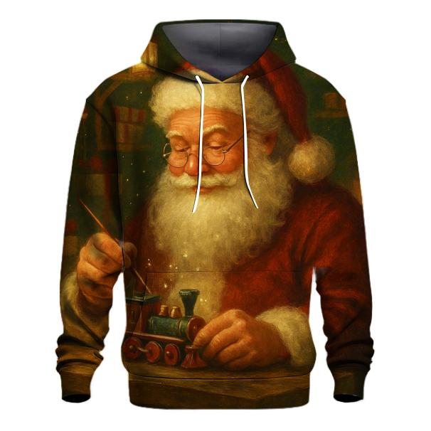 North Pole Workshop Lantern Glow zip-up hoodies