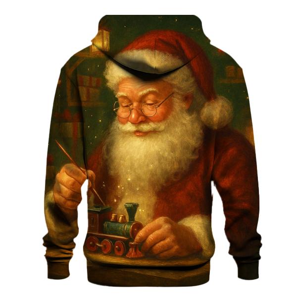 North Pole Workshop Lantern Glow zip-up hoodies