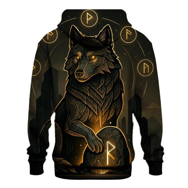 Runic Stoneheart Guardian designer hoodies