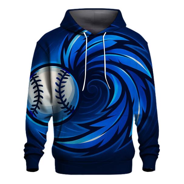 Feather Spiral With Blue Jays Breakball lightweight hoodies