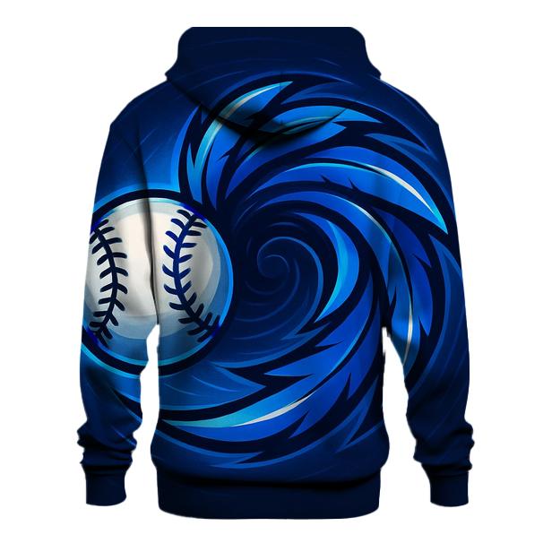 Feather Spiral With Blue Jays Breakball lightweight hoodies