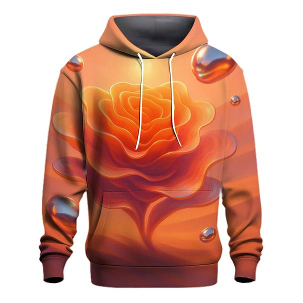 Solar Bloom Mirage embroidered hoodies