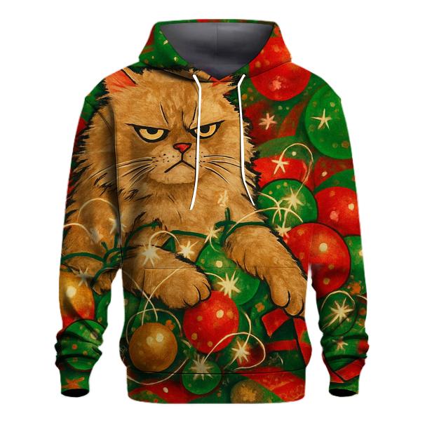 Grumpy Cat Tangled In Ornament Nebula hoodie styles