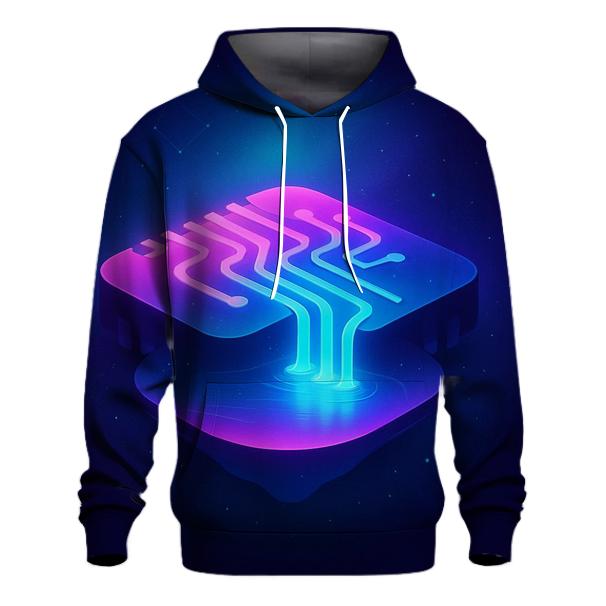Aurora Circuit Lagoon hoodie designs