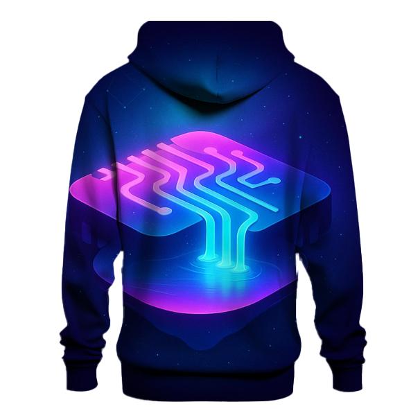 Aurora Circuit Lagoon hoodie designs