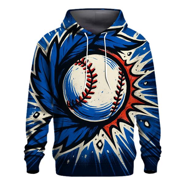 Rally Burst Blue Jays Feather Impact hoodies fashion