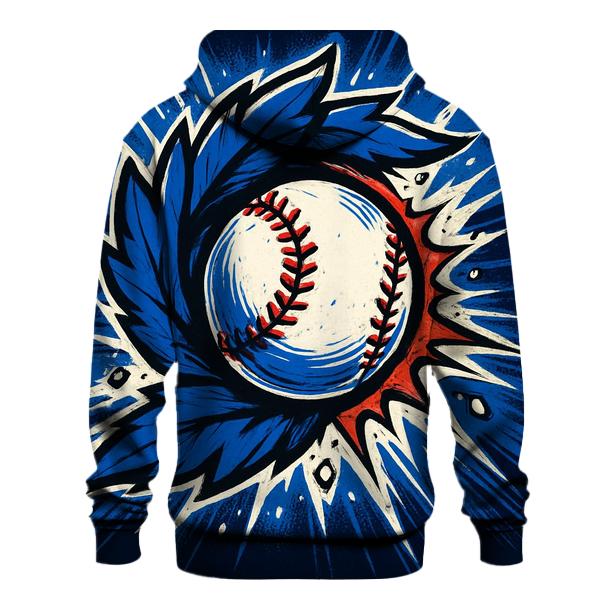 Rally Burst Blue Jays Feather Impact hoodies fashion