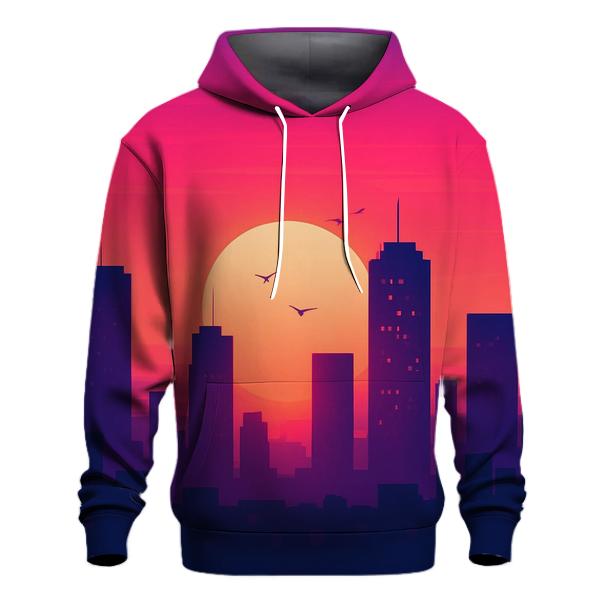 City Emberline Silhouette graphic hoodies