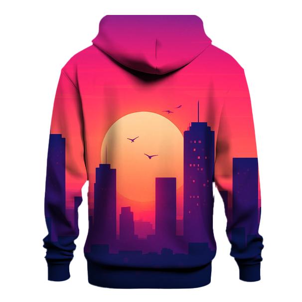 City Emberline Silhouette graphic hoodies