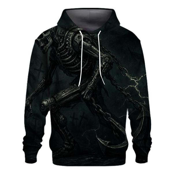 Chained Skeleton Juggernaut lightweight hoodies
