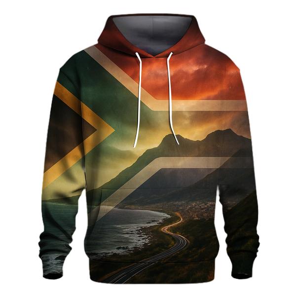 South Africa Double Exposure Skyline hoodie styles
