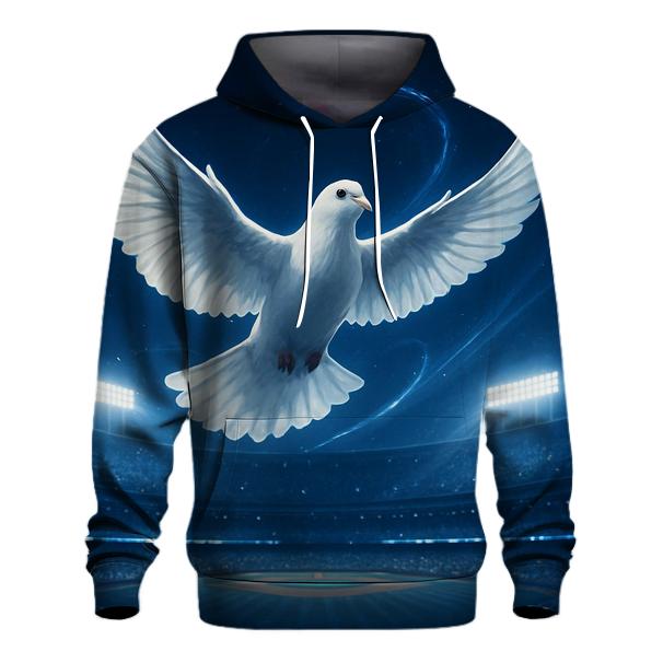 Stadium Dove Over Victory Lights premium hoodies