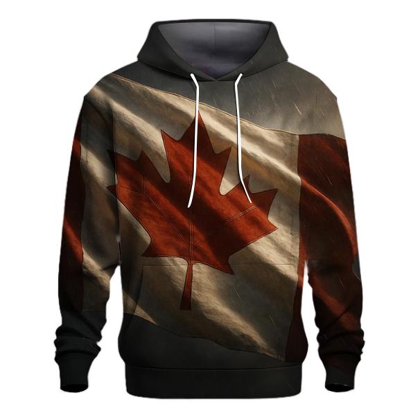 Canada Maple Fabric Storm printed hoodies