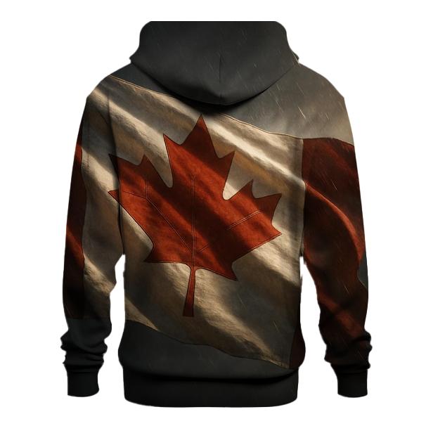 Canada Maple Fabric Storm printed hoodies