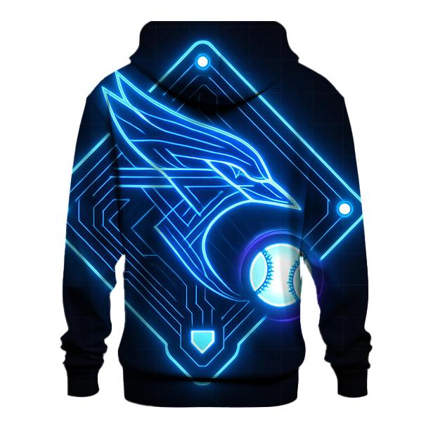 Diamond Circuit In Blue Jays Neon Night hoodie styles