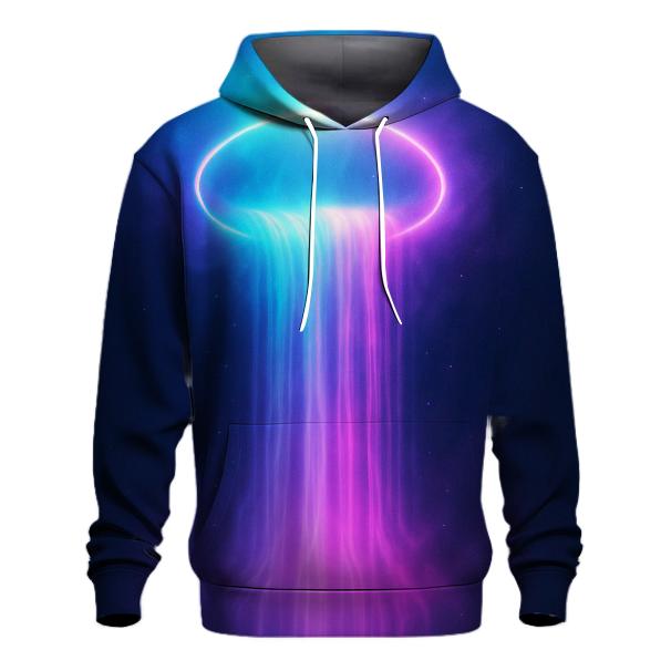 Vapor Halo Waterfall zip-up hoodies