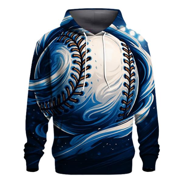 Seamstorm Spiral Fastball embroidered hoodies