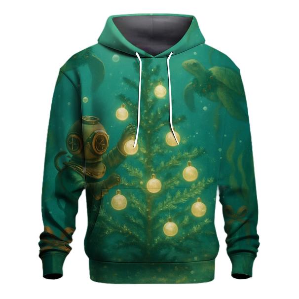 Christmas Tree Deep Sea Diver lightweight hoodies