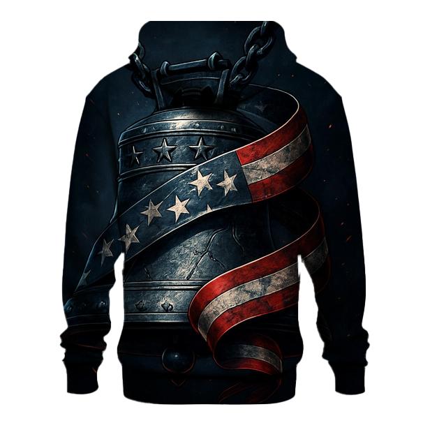 Freedom Bell Of Steel And Stripes hoodies fashion
