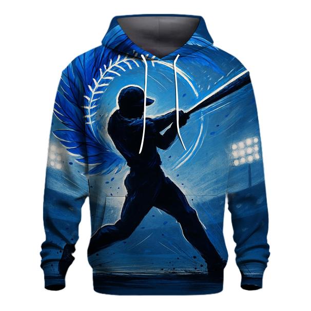 Swing Arc, Blue Jays Feather Halo premium hoodies
