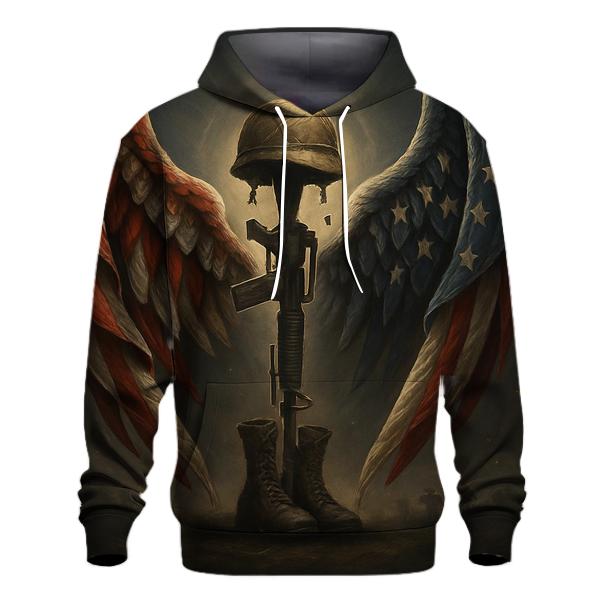 Guardian Wings Around The Fallen lightweight hoodies