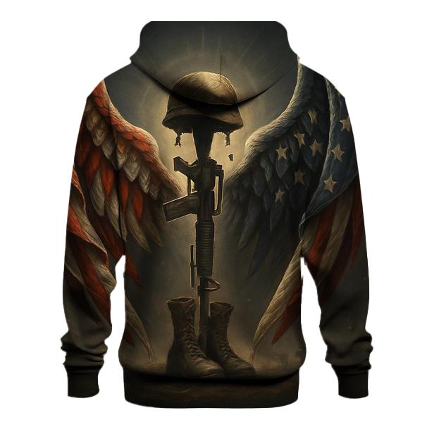 Guardian Wings Around The Fallen lightweight hoodies