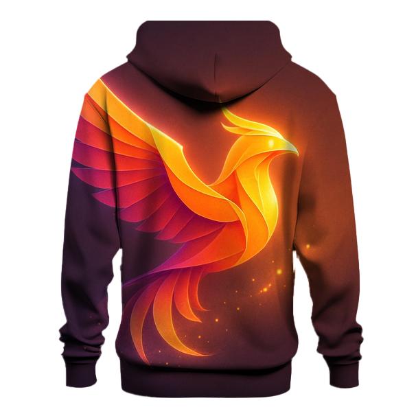 Saffron Nebula Origami premium hoodies
