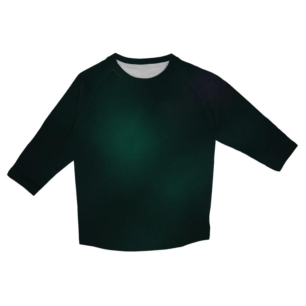Midnight Garden Gradient trendy 3/4 sleeve tops