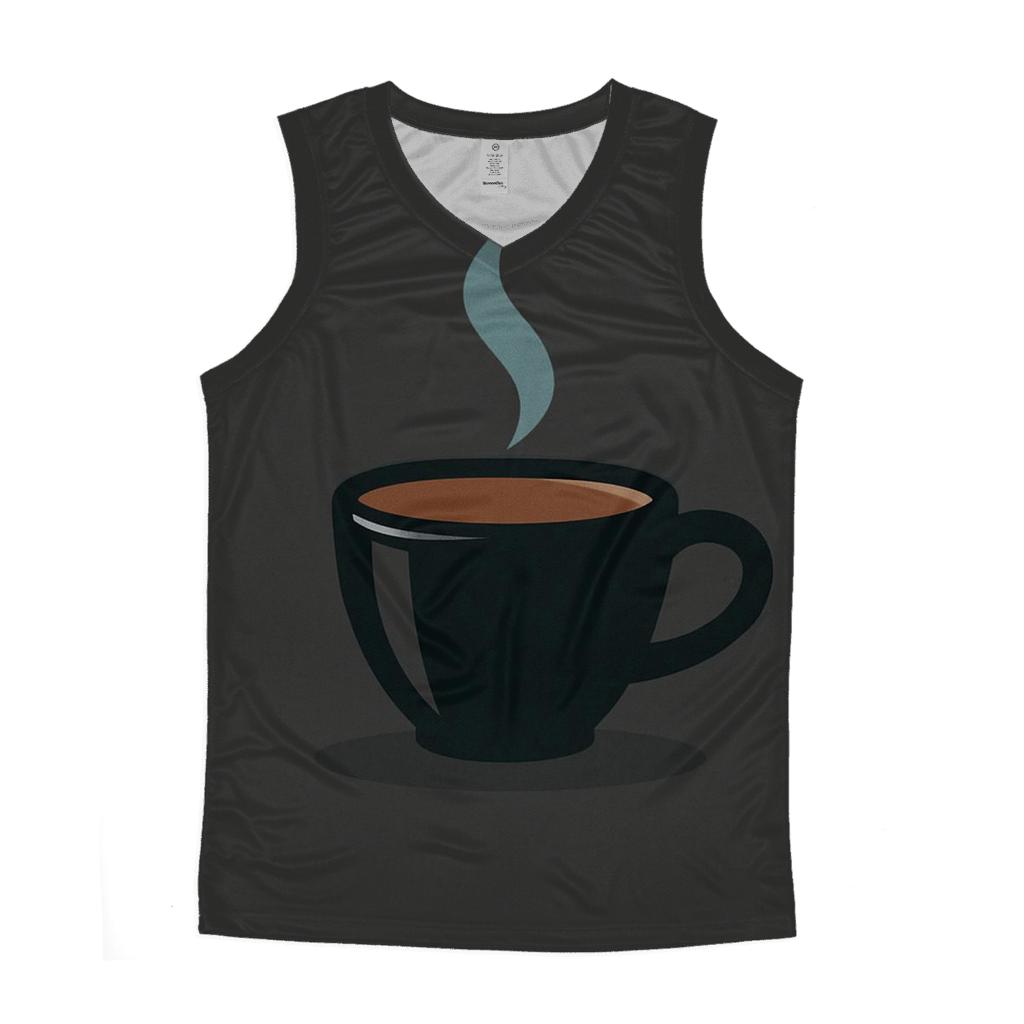 Aurora Espresso Crest trendy fitted tank tops
