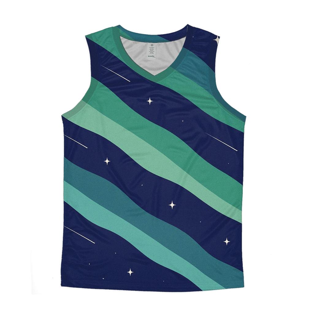 Aurora Ribbon Traverse trendy fitted tank tops