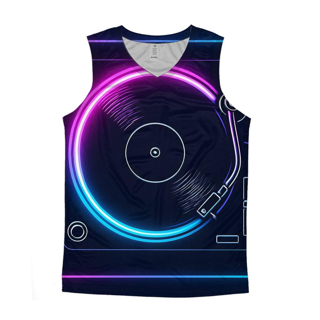 Neon Marquee Turntable stylish racerback tanks