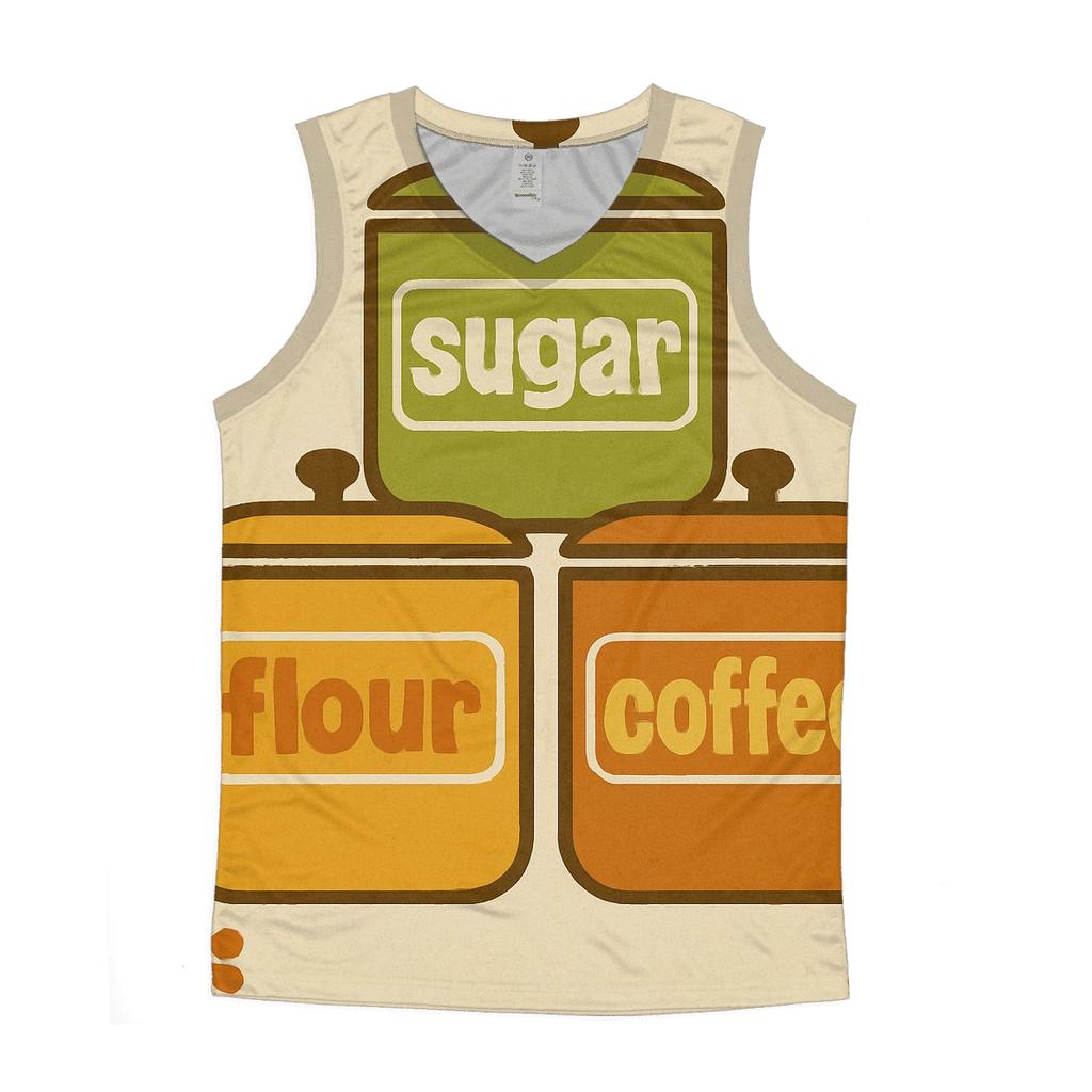 Harvest Kitchen Canister Labels trendy fitted tank tops