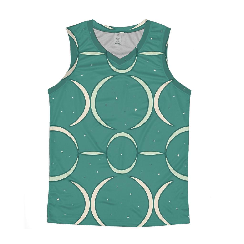 Gravitational Lens Arc Lattice trendy fitted tank tops
