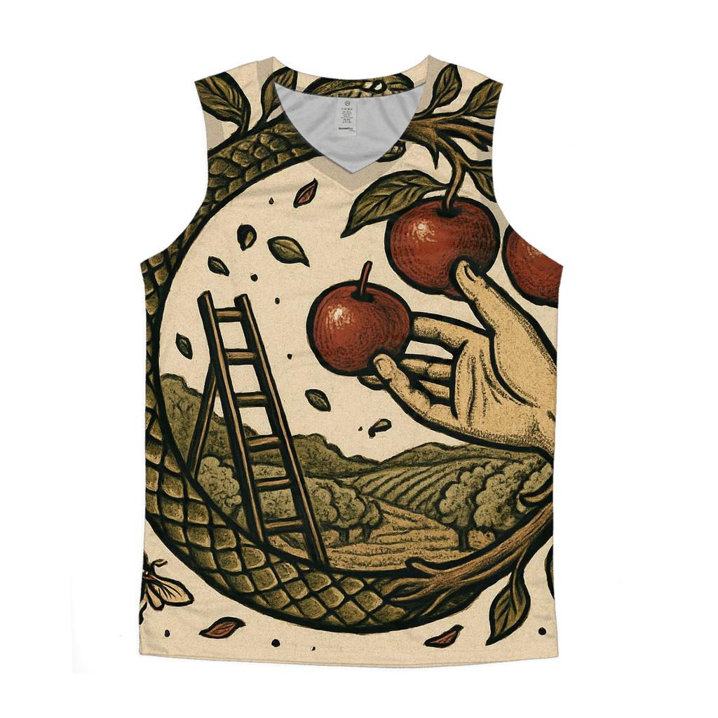 The Orchard Ouroboros Harvest Seal personalized athletic tanks