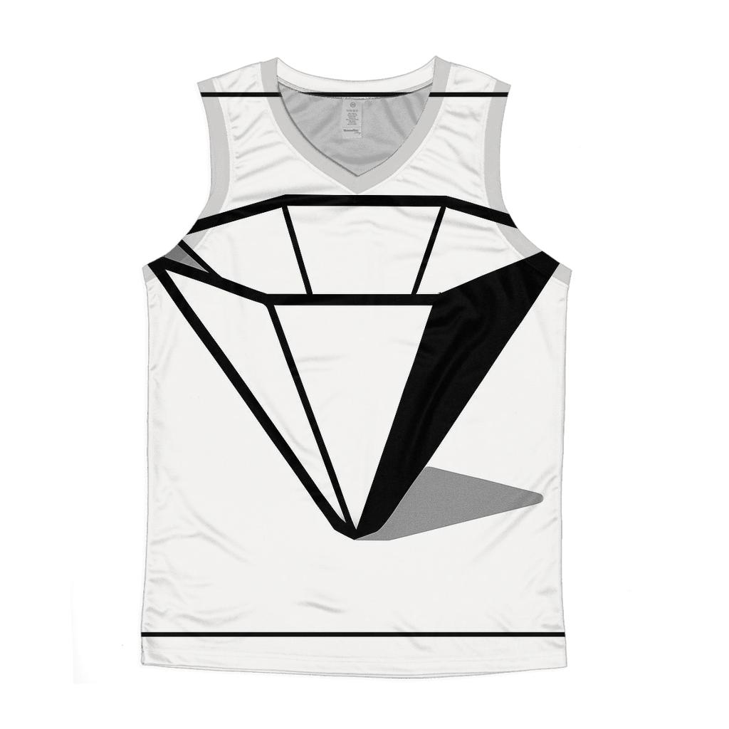 Filter Fold Geometry personalized athletic tanks