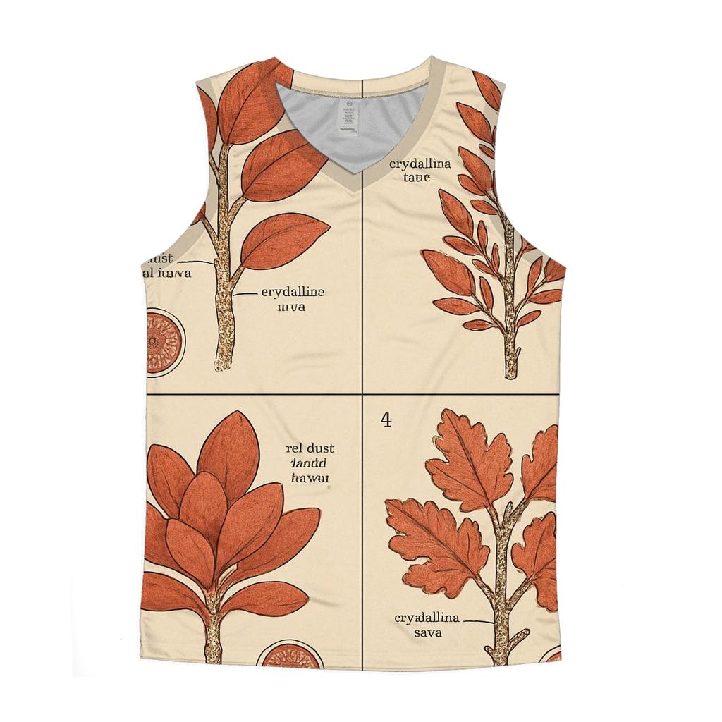 Mars Botanica Specimen Chart stylish racerback tanks