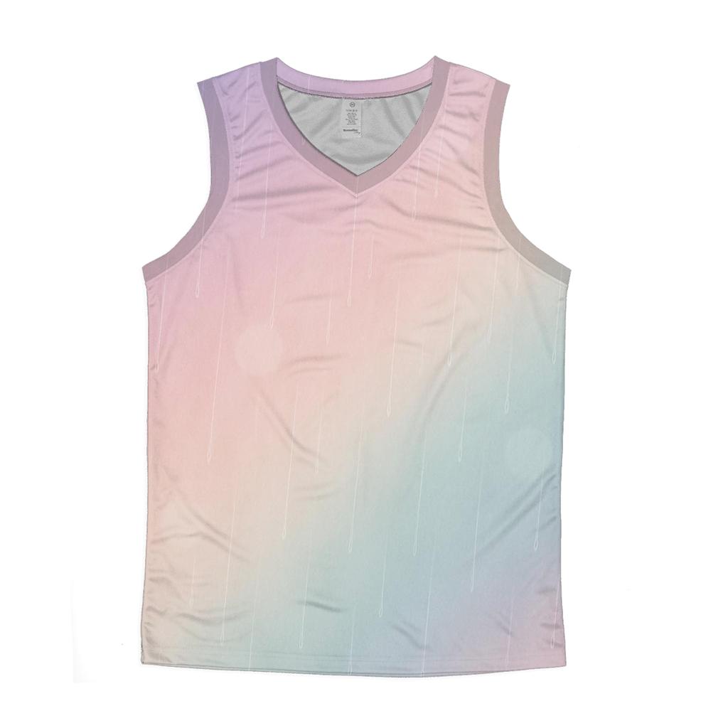 Prismatic Rain Mist trendy fitted tank tops