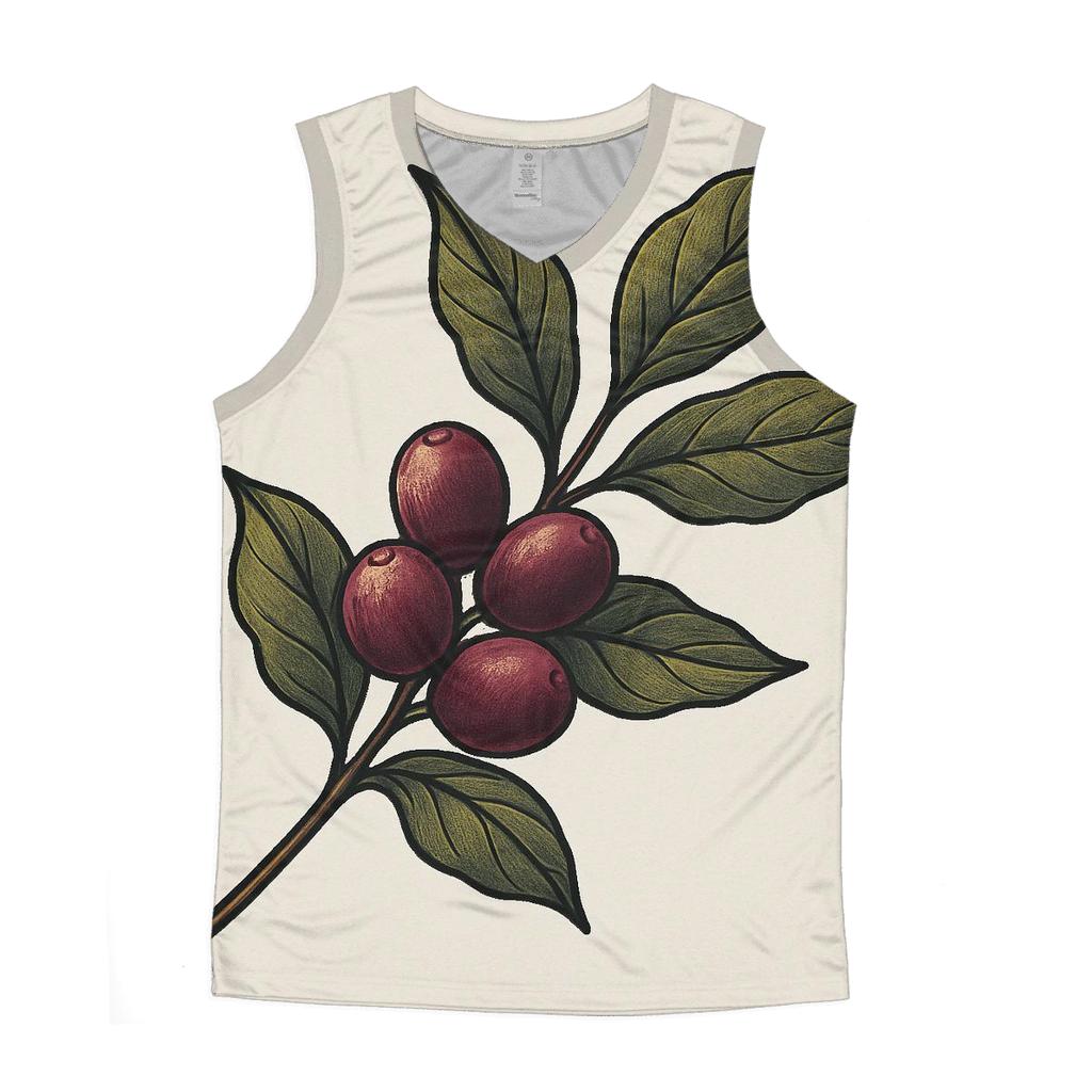Coffee Cherry Drift stylish racerback tanks