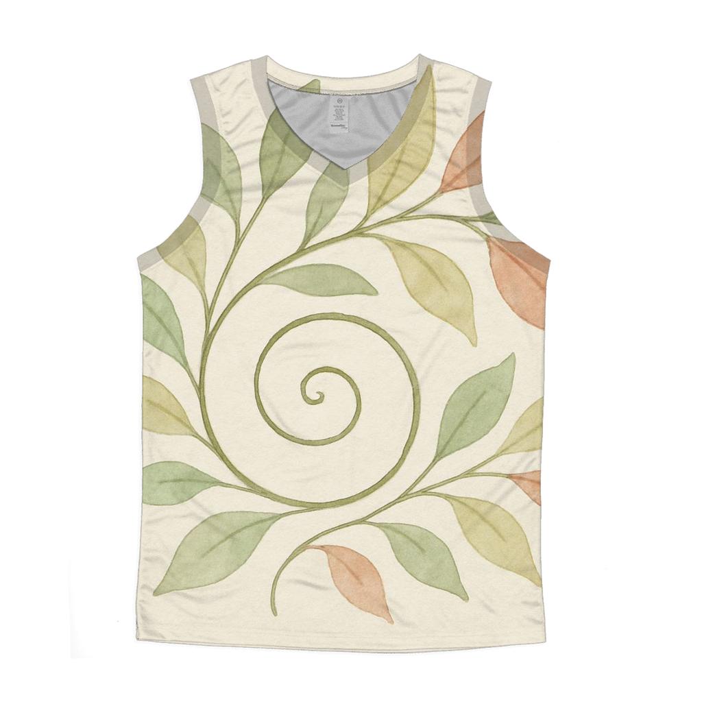 Quiet Spiral Garden trendy fitted tank tops