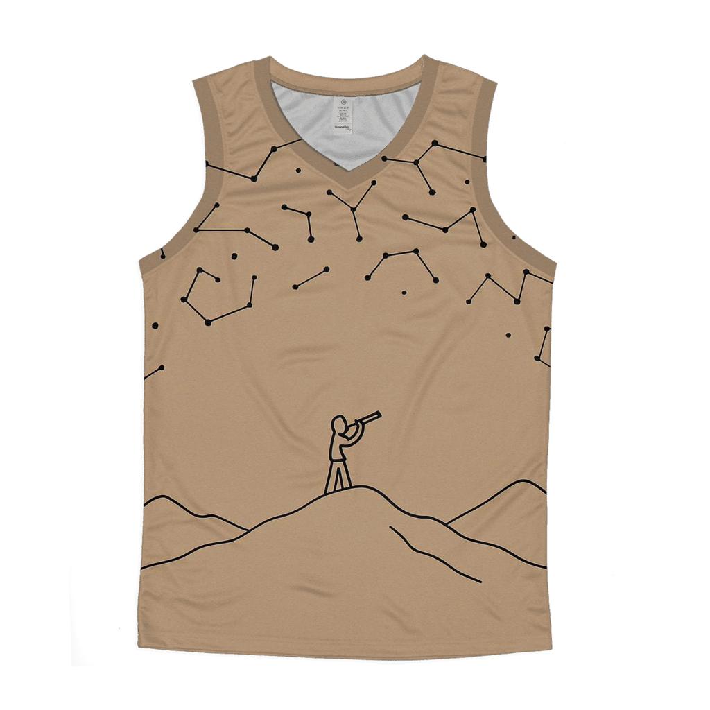 Stargazer Mountain Monoline sports performance tank tops