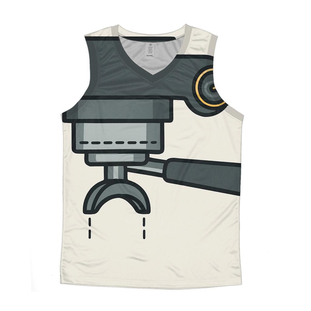 Espresso Machine Cutaway cotton sleeveless tops