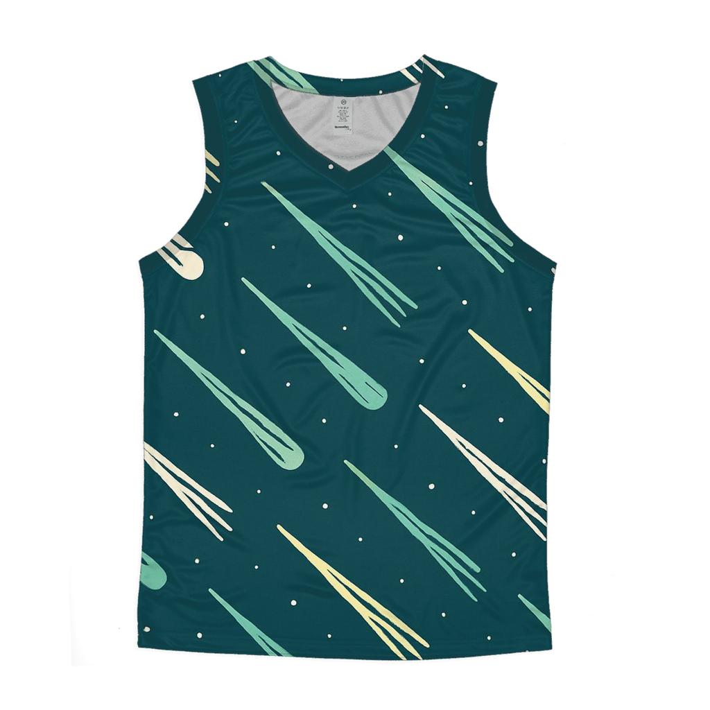 Meteor Shower Diagonal Register trendy fitted tank tops