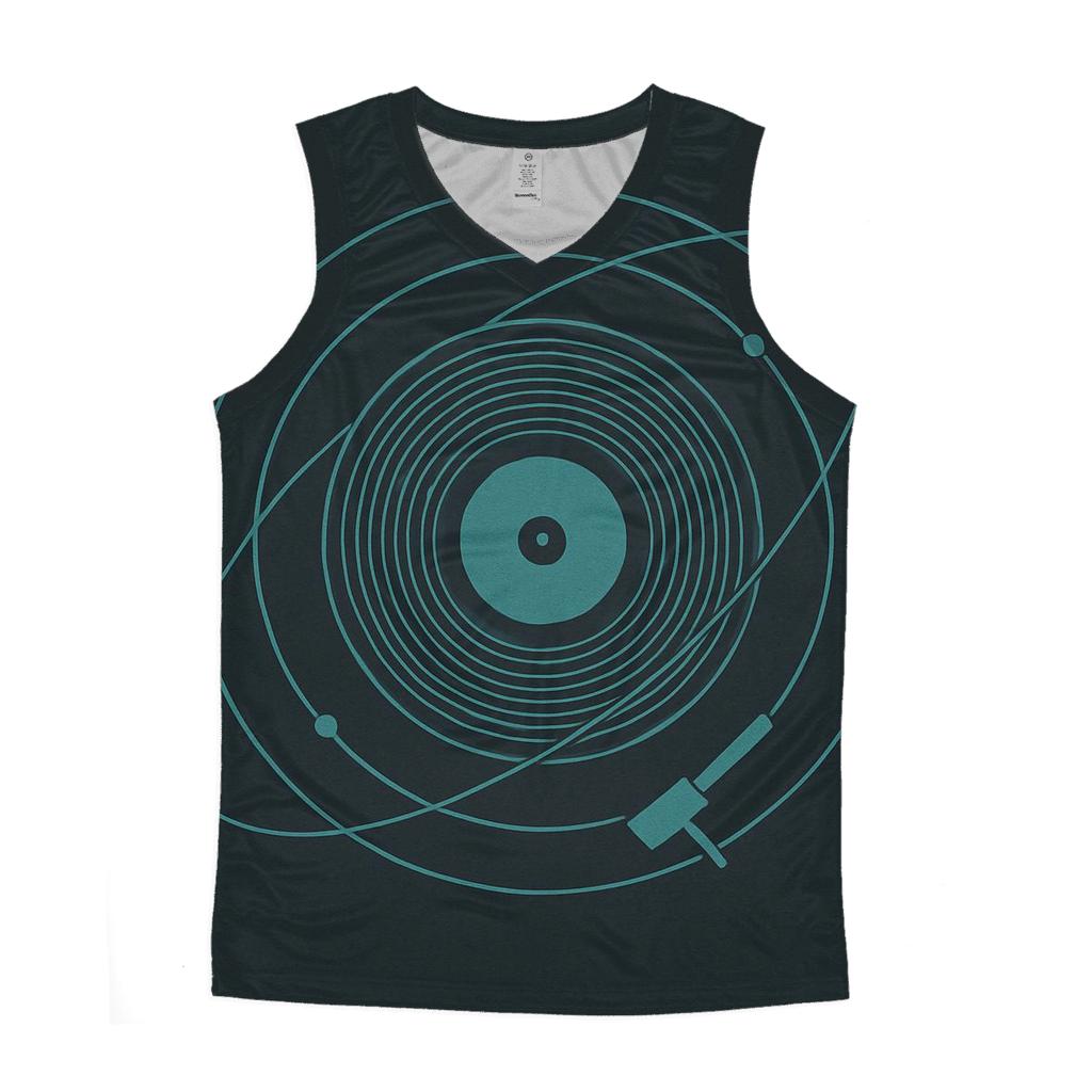 Vinyl Orbit Diagram cotton sleeveless tops