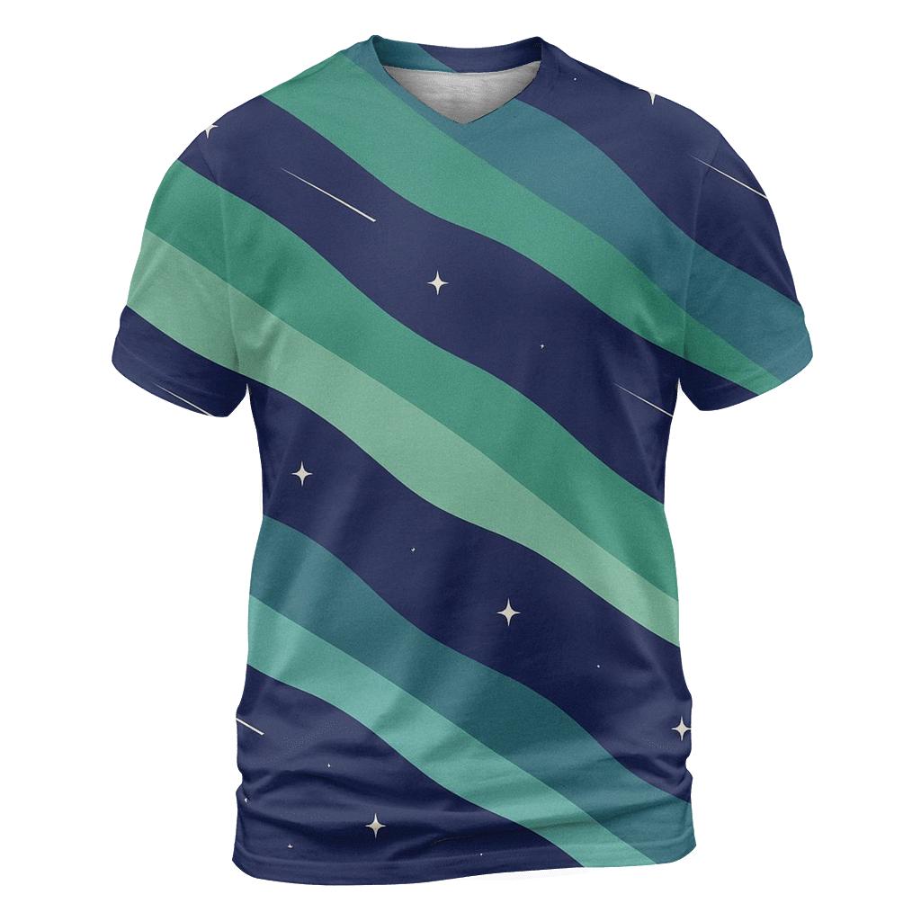 Aurora Ribbon Traverse designer pattern shirts