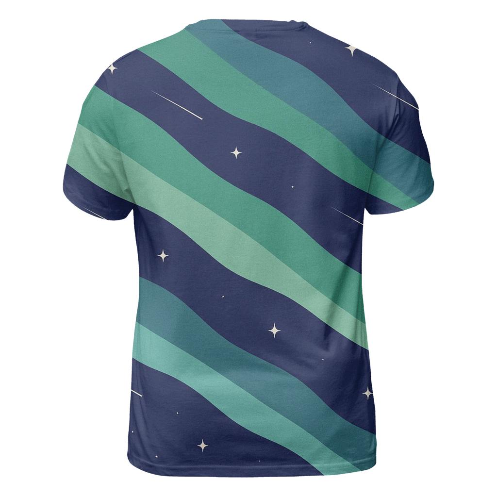 Aurora Ribbon Traverse designer pattern shirts